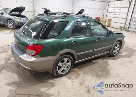 2002 Subaru Impreza Outback Sport из США, поврежденный, VIN JF1GG68582H831446